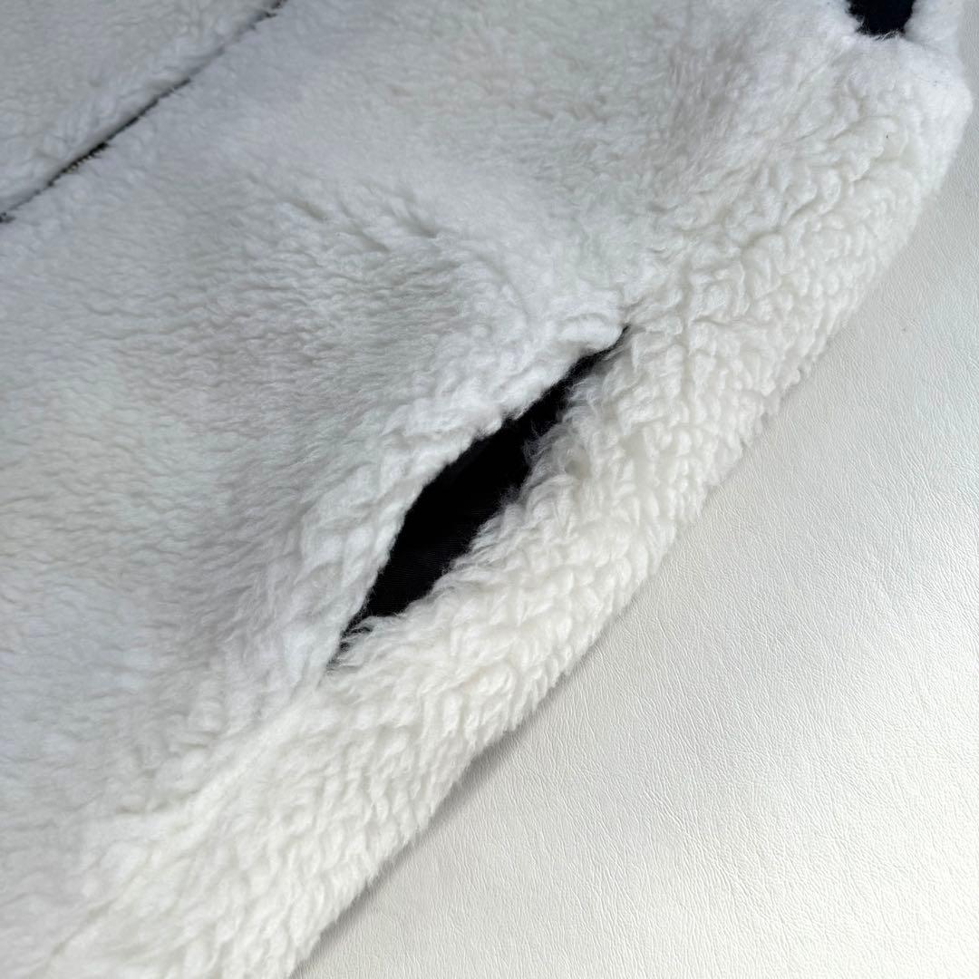 【ザ・リラクス】アローズ別注　ボアライナー　23FW ホワイト　ジップアップ