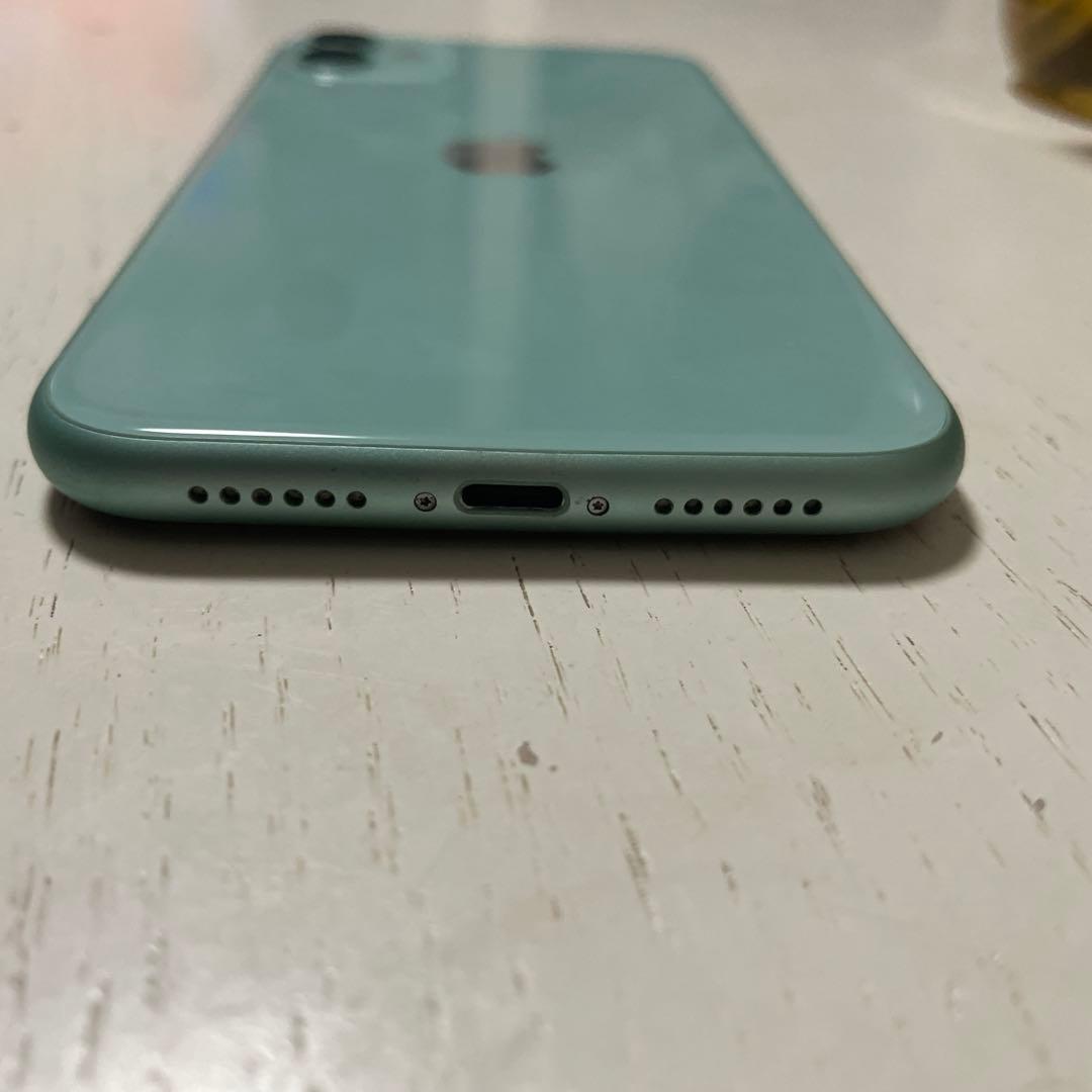 Apple iPhone 11 256GBミントグリーン 本体【難あり】