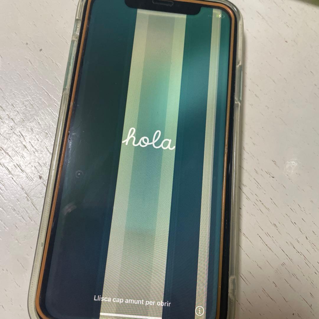 Apple iPhone 11 256GBミントグリーン 本体【難あり】