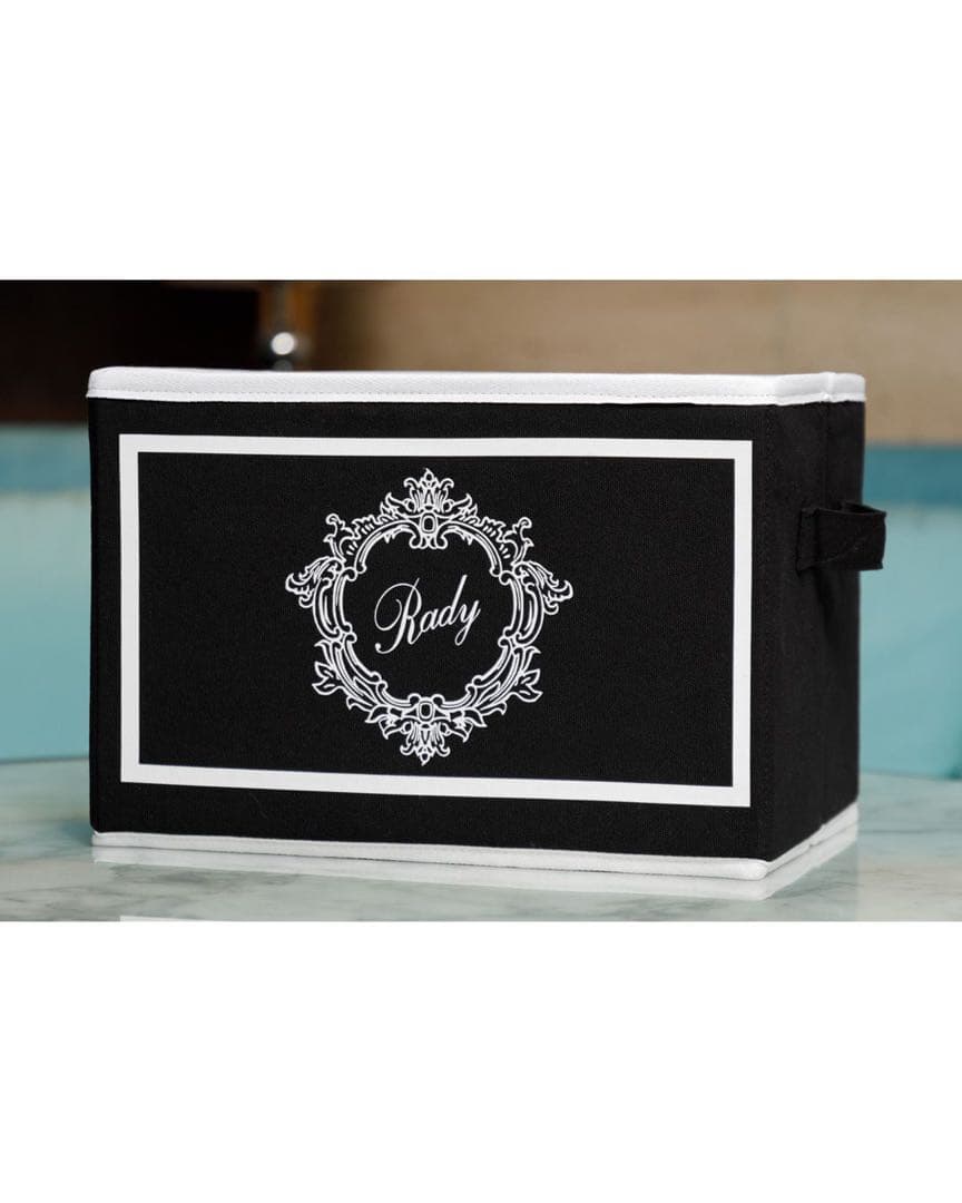 Rady ホテルシリーズ 収納ボックス　ブラック×3個