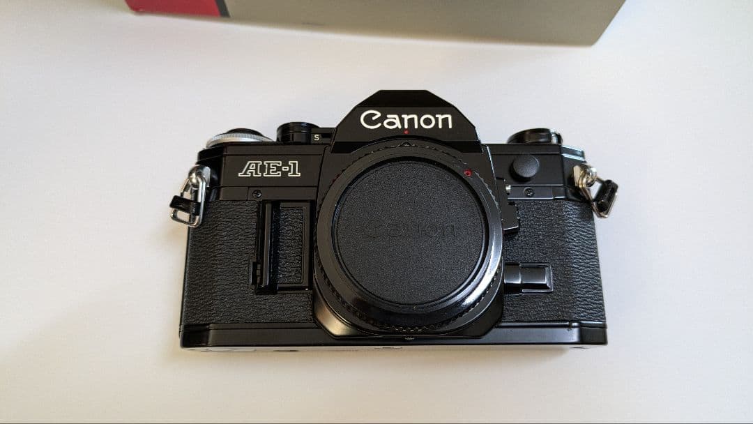 美品、Canon AE-1 ブラック
