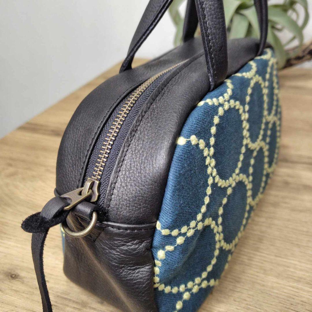 マ*♡様 ミナペルホネン/tambourineタンバリングリーン×クリーム/ラウ