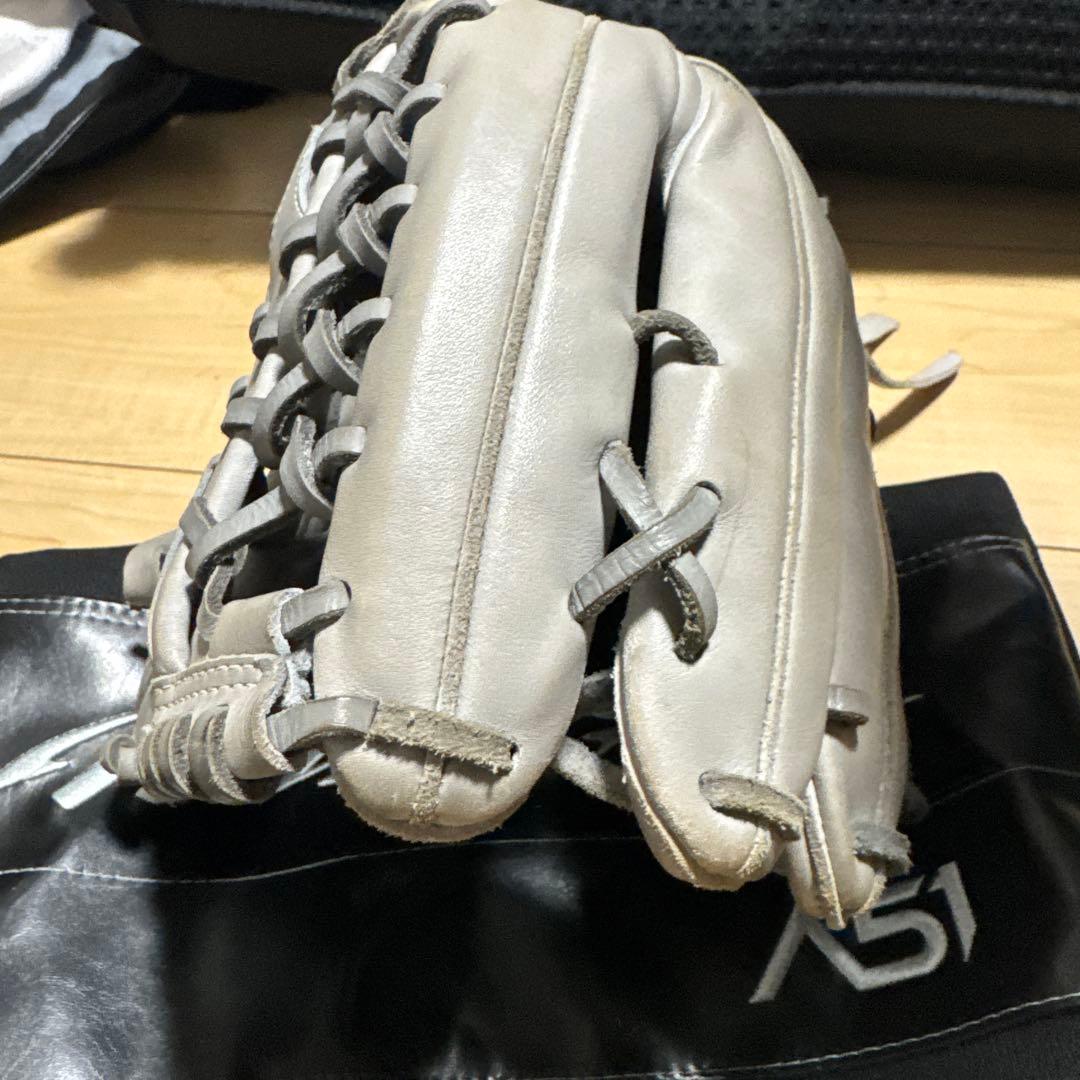 Mizuno Pro 軟式グローブ グレー 51