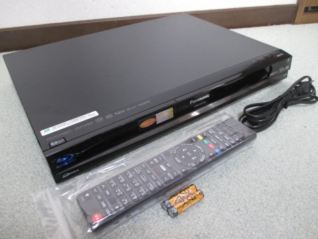 ☆Panasonic 2番組同時録画 BDレコーダーDMR-BW730
