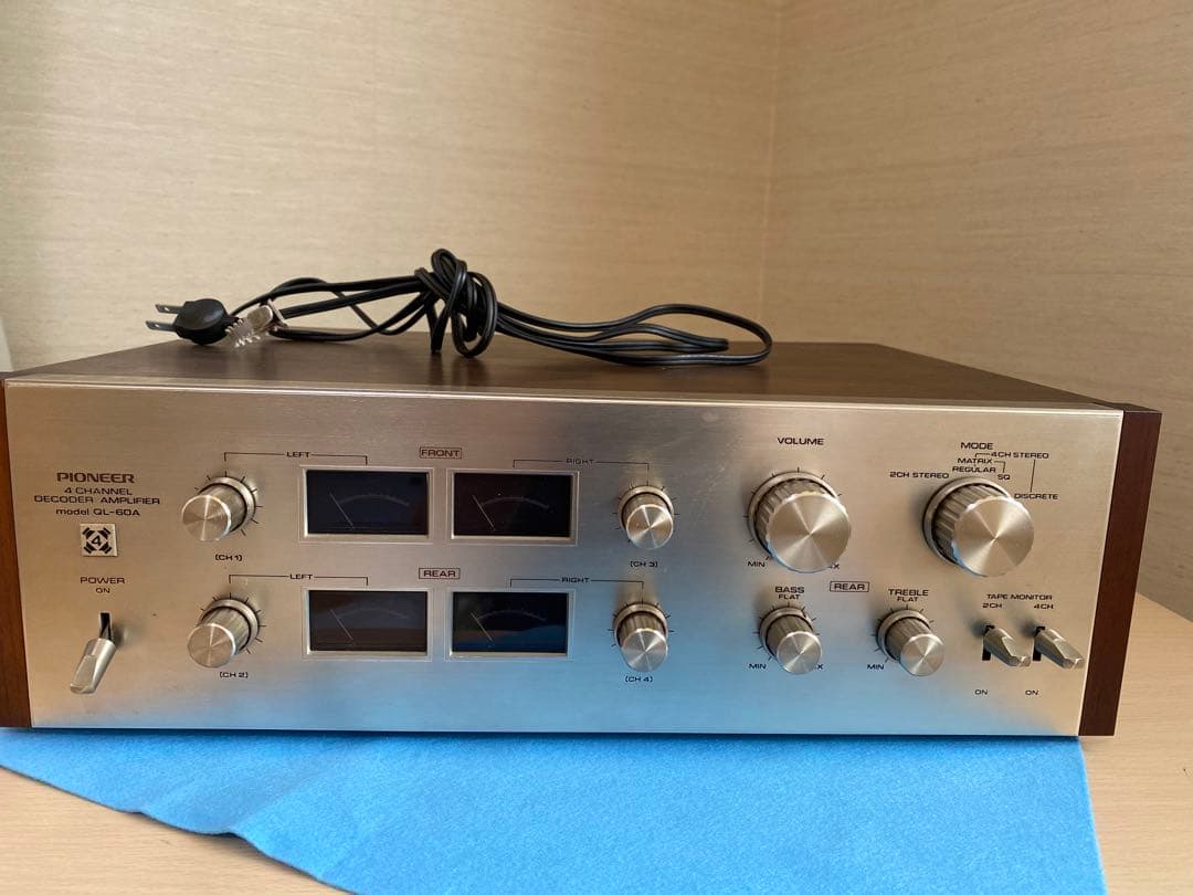 Pioneer 4チャンネルデコーダーアンプQL-60L