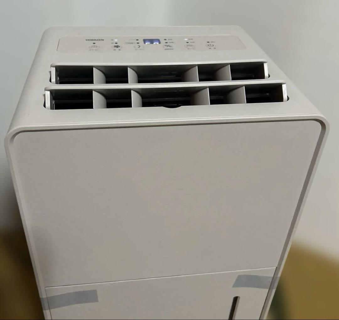 山善衣類乾燥除湿機　コンプレッサー式2025年R.CD-J.60-（グレージュ）