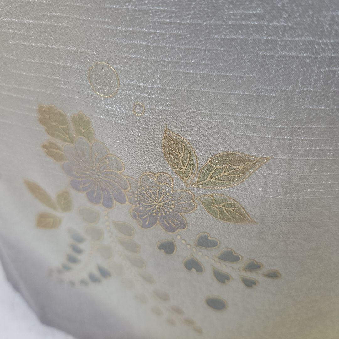 辻ケ花スワトウ付け下げ訪問着4点フルセット、着物、袋帯、帯締め、帯揚げ