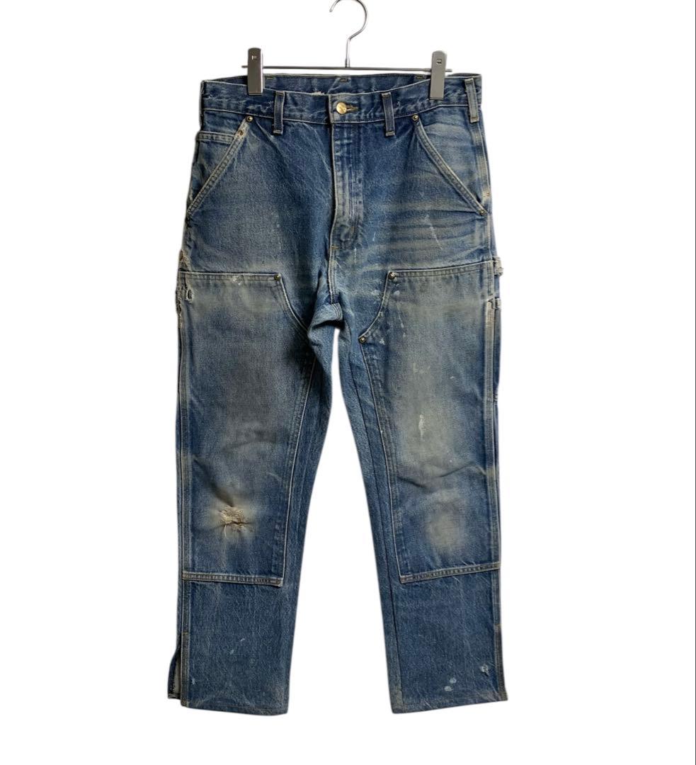 Carhartt ダブルニーデニムペインターパンツ　USA fabric
