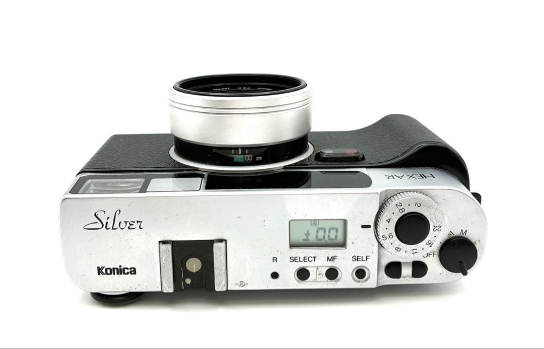 【完動品】Konica HEXAR Silver ストロボ HX-18W セット