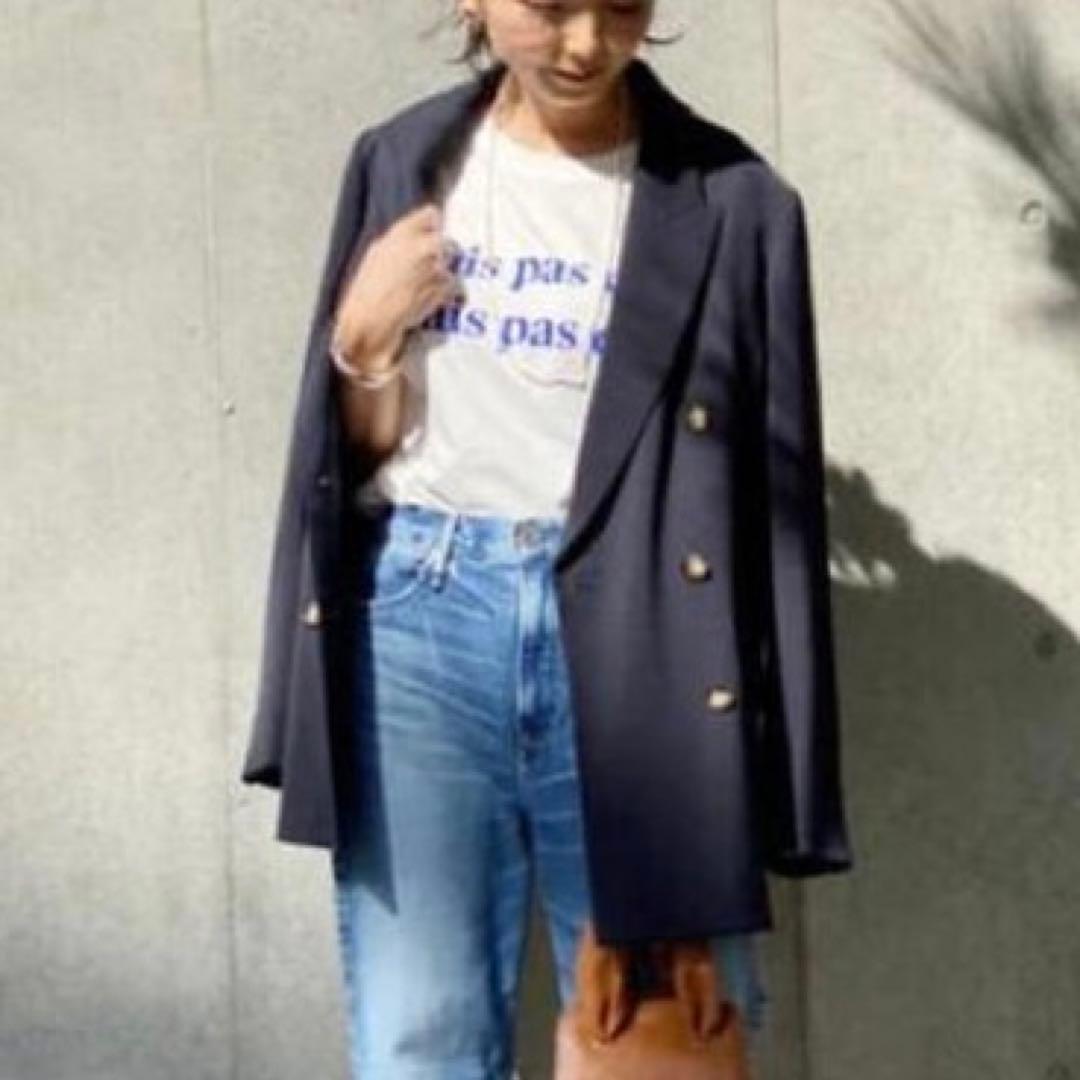 美品 Spick & Span カルゼダブルブレストジャケット