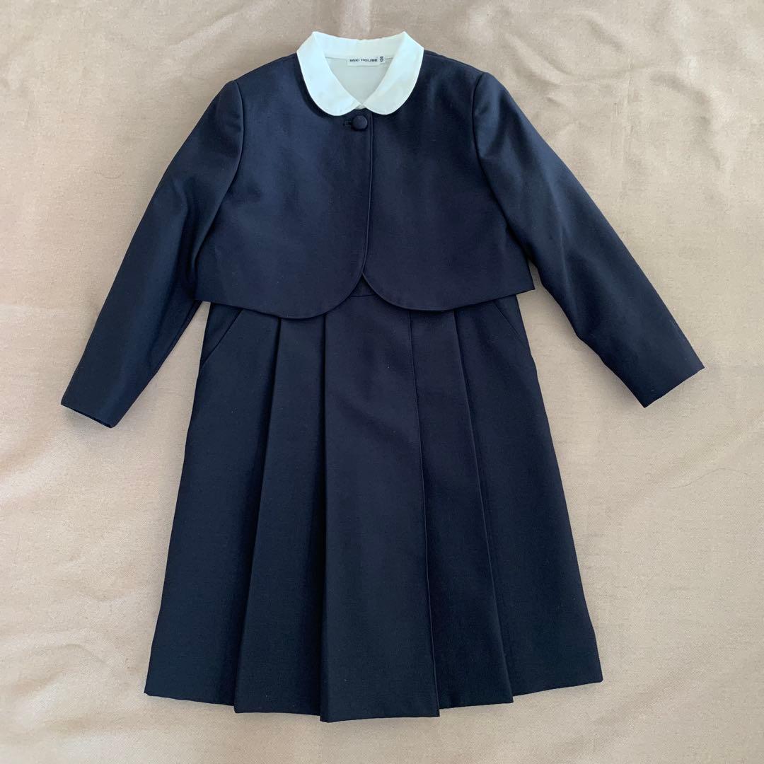 ミキハウス　フォーマル セットアップ　小学受験用120cm