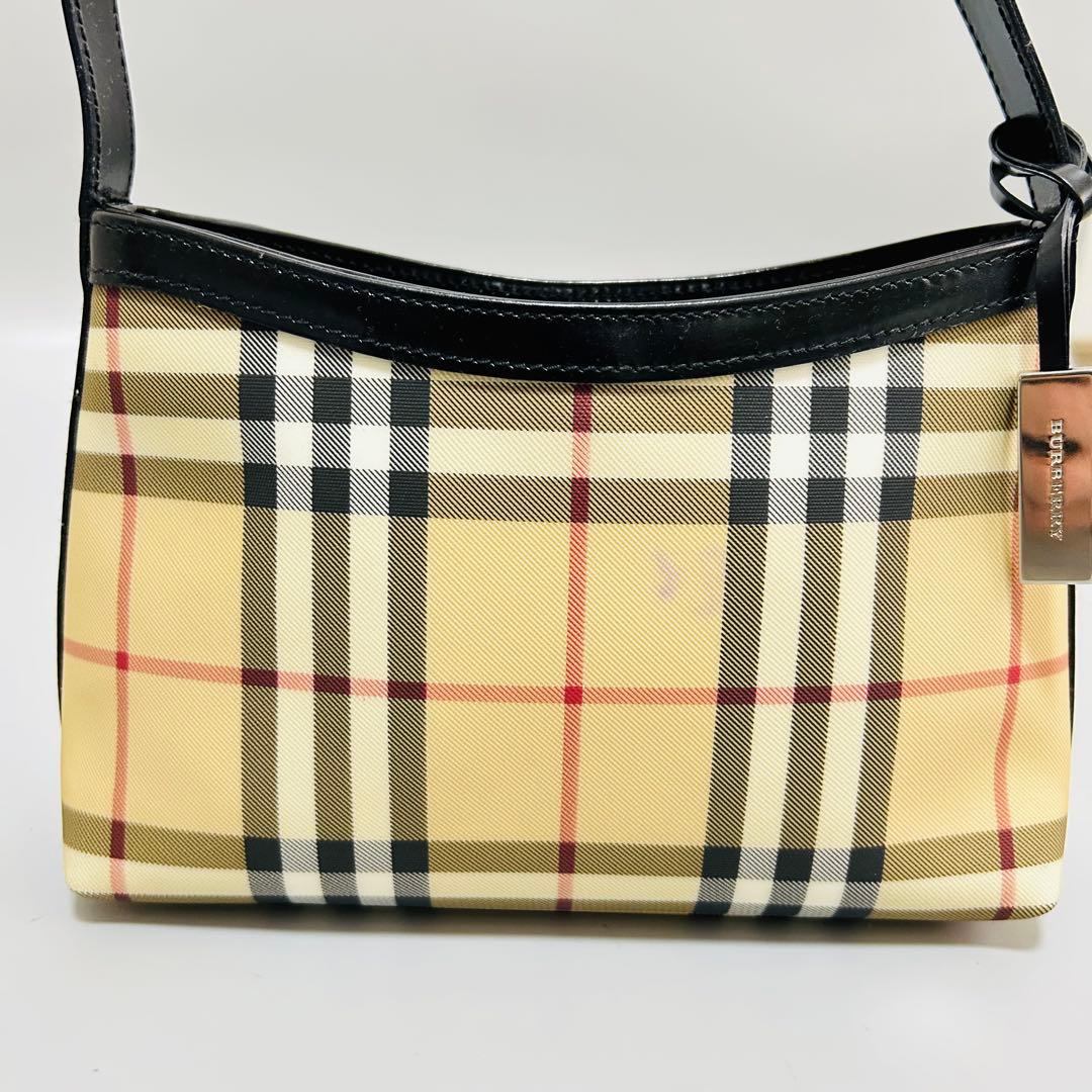 BURBERRY バーバリー ノバチェック アクセサリーポーチ シャドーホース