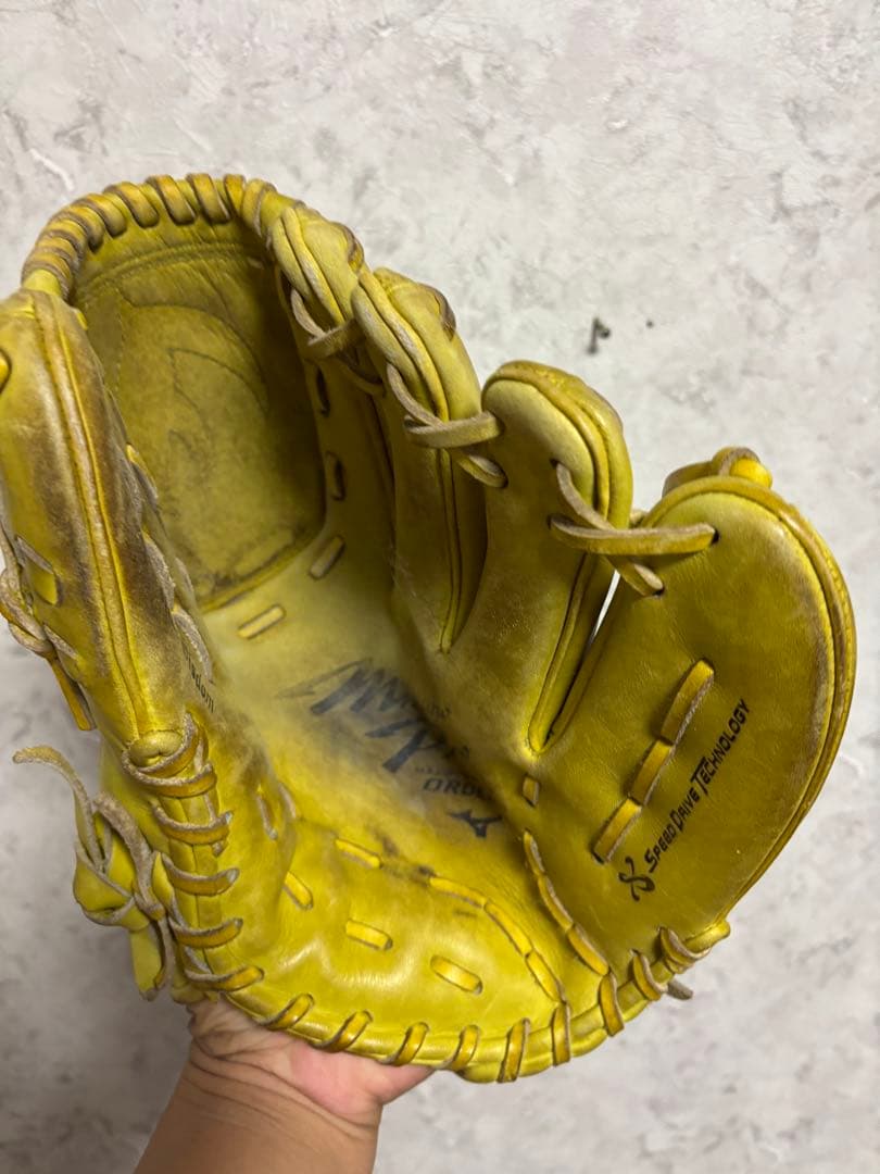 現在最高安値 ミズノプロ 硬式 オーダー 投手用 刺繍入りのため値段安め