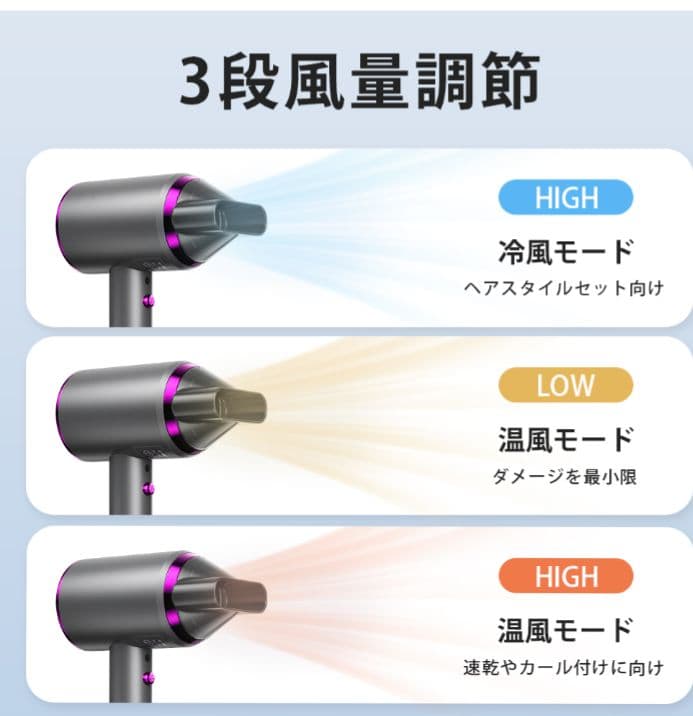 ★新品未開封VAGAV MD-17 ヘアドライヤー 1200W