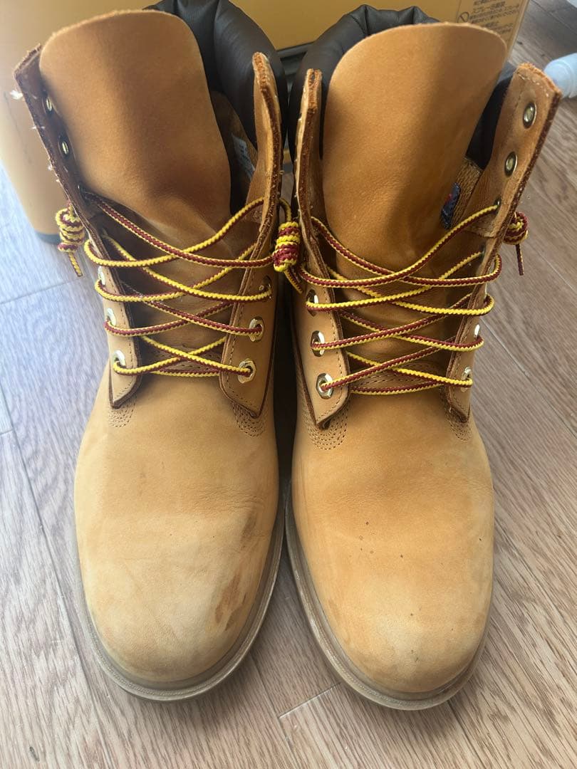 Timberland ハイカット イエローブーツプレミアム