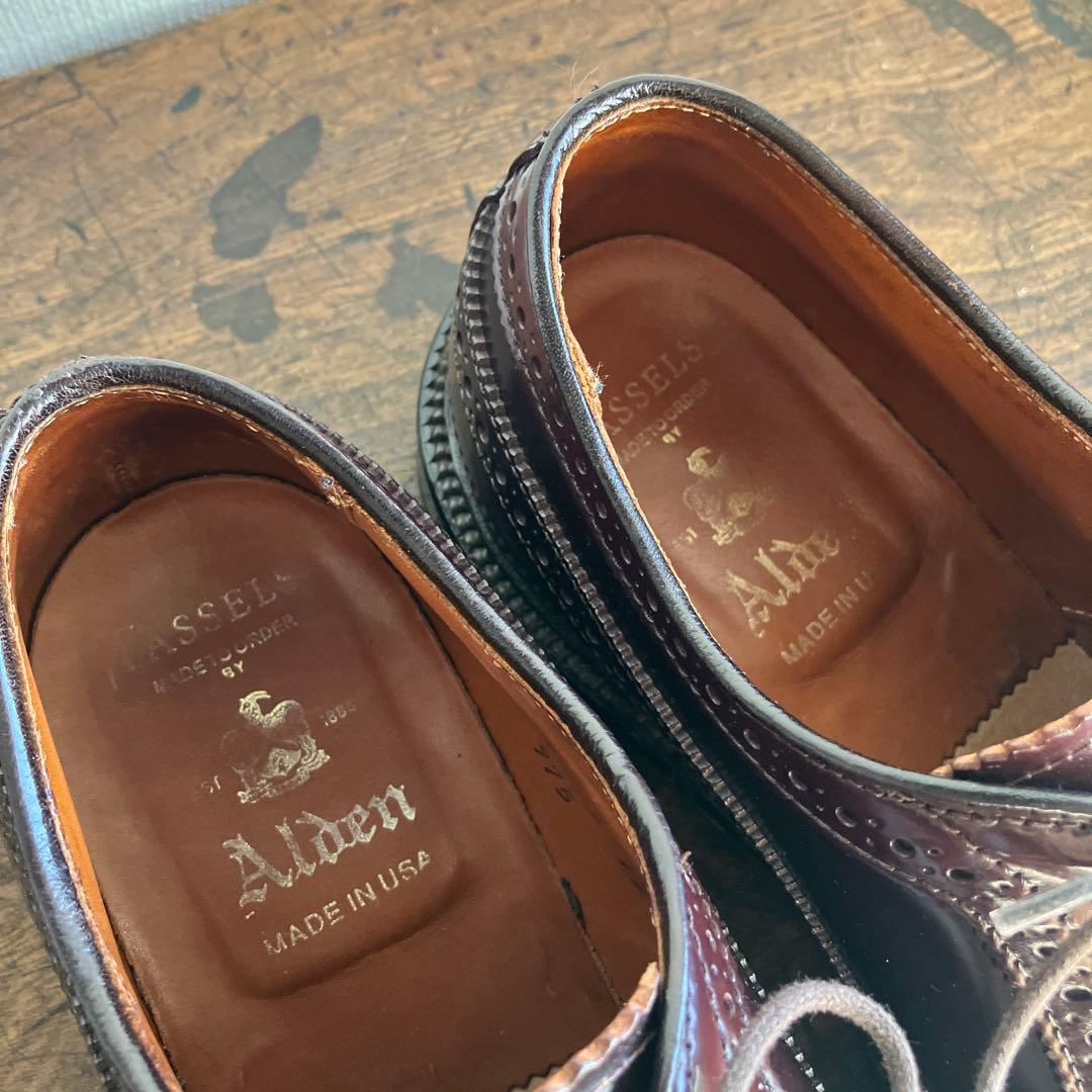 tassels別注　オールデン　別注　コードバン