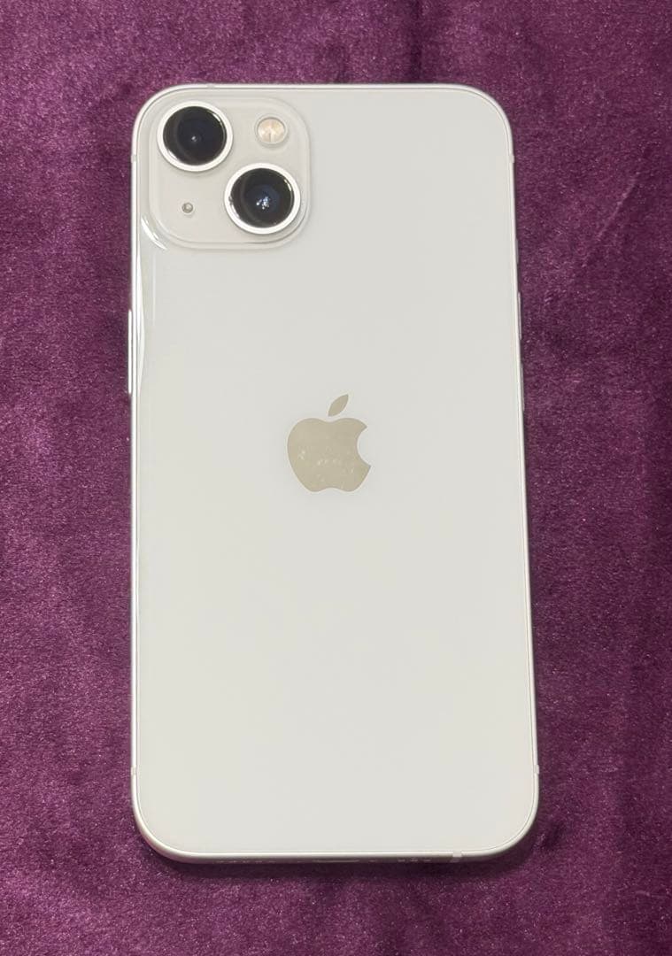 iPhone 13 256GB スターライト SIMフリー 美品｜箱・ケーブル付