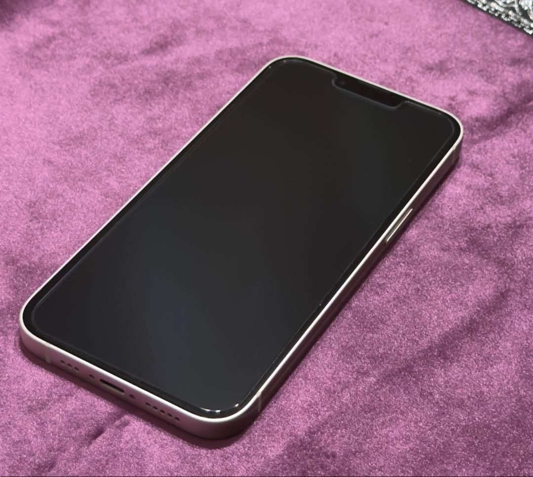 iPhone 13 256GB スターライト SIMフリー 美品｜箱・ケーブル付