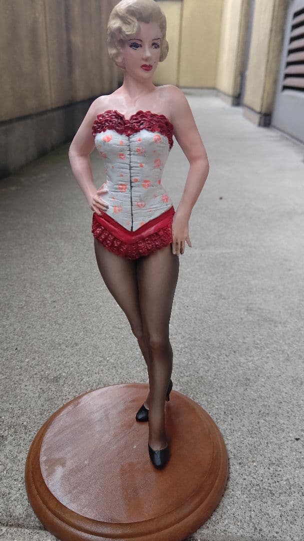 u*7様 マリリン・モンローの[帰るざる河]をイメージしたフィギュア