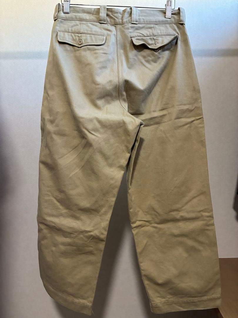 12サイズ フランス軍 M52 チノパン 60s 後期