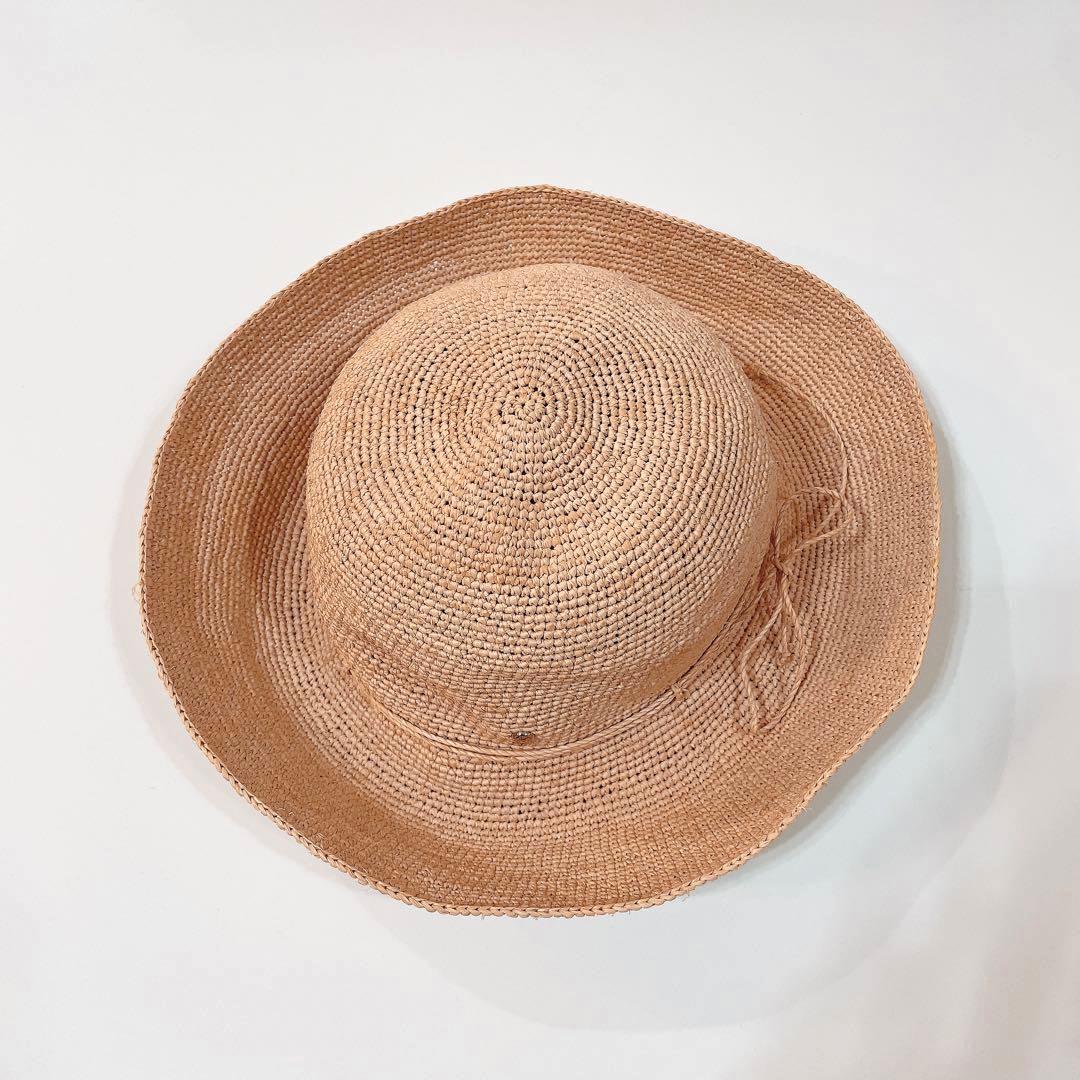 美品✨️HELEN KAMINSKI 麦わら帽子 raffia100%