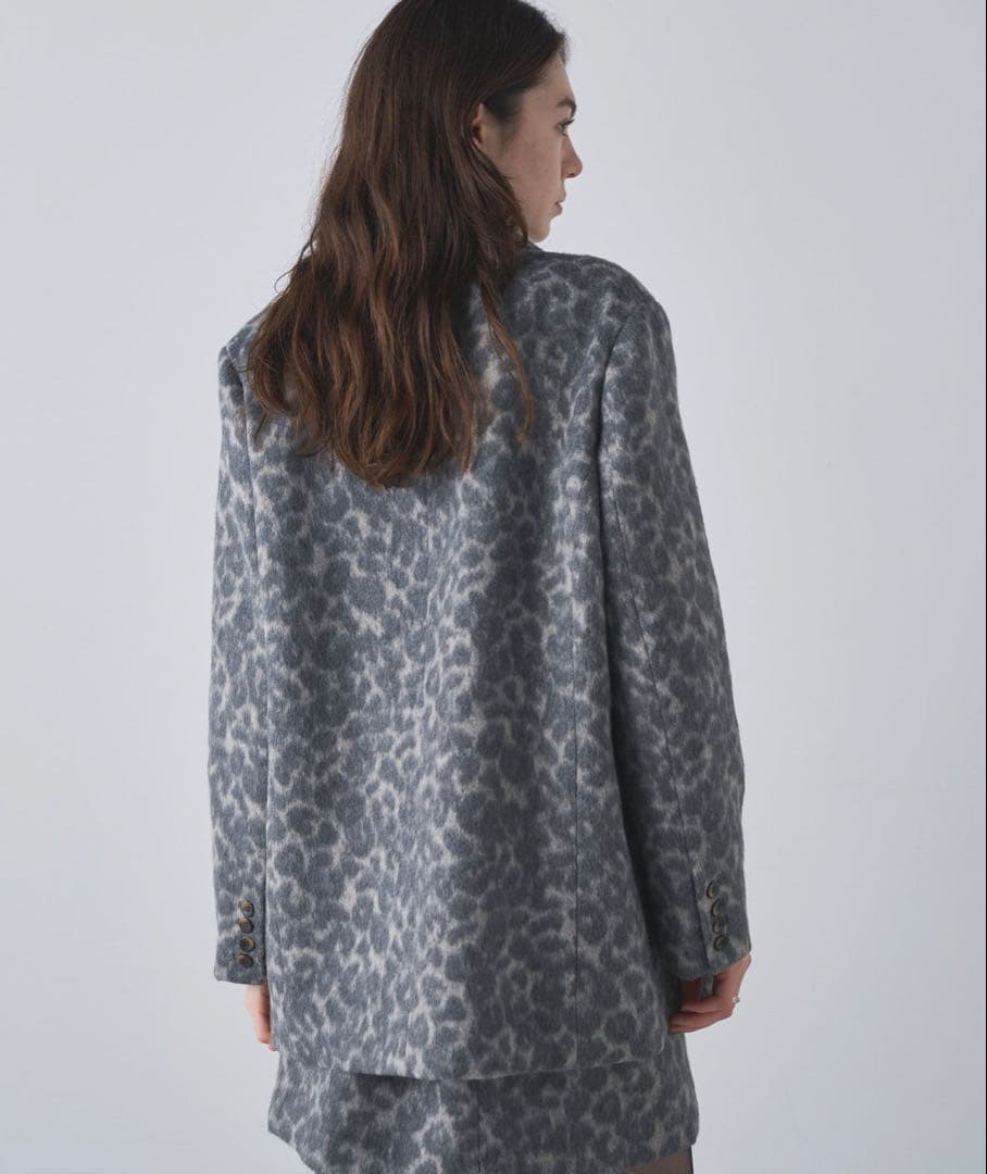 Drawing Numbers レオパードワイドジャケット