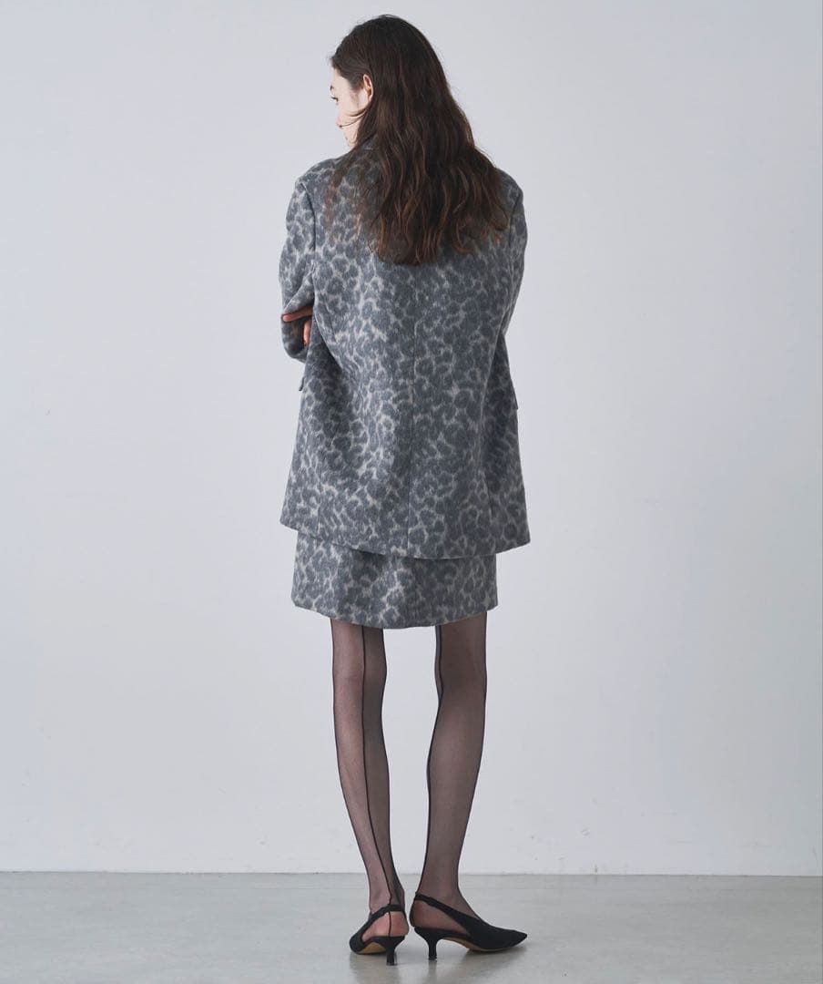 Drawing Numbers レオパードワイドジャケット