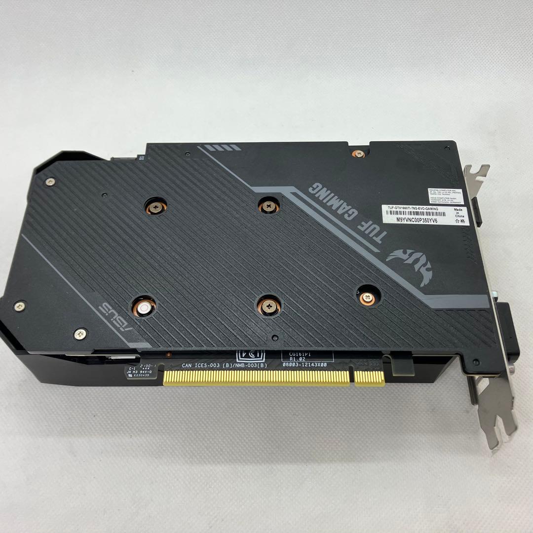 グラフィックボード・グラボ・ビデオカード ASUS TUF GTX1660TI T6G EVO GAMING No.116