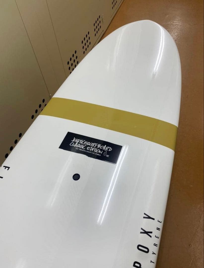 ジャスティスサーフボード フレックスフライ ロングボード 9'0 美品 手渡し可
