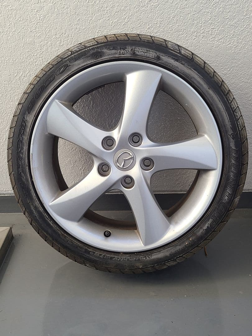 【送料込】マツダ純正ホイール(＆タイヤ)4本セット