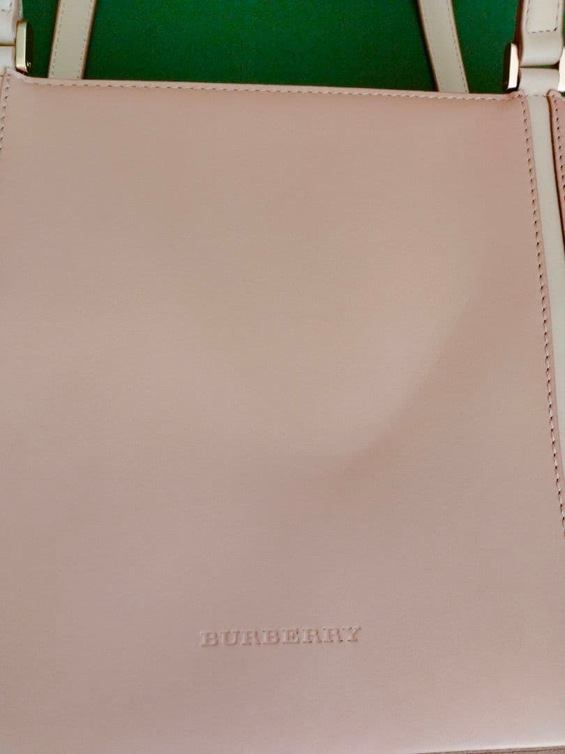 BURBERRY ベージュ トートバッグ
