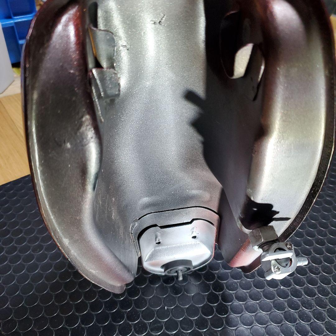 J*n様 Monkey メタリックレッド タンクとサイドカバーセット