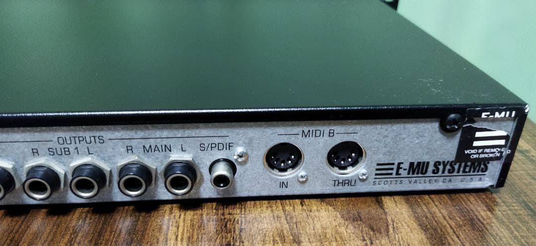 E-MU Proteus2000 　オーケストラ音色ROM2枚増設