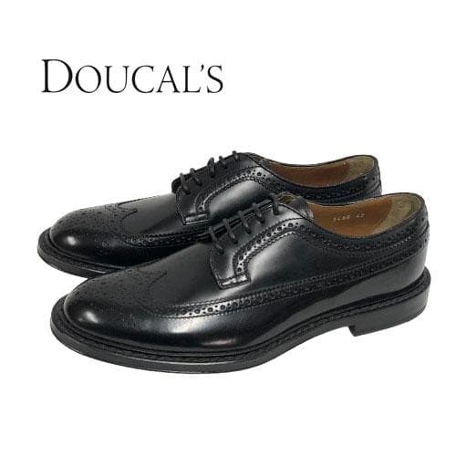 ○★訳有り新品未使用　DOUCAL'S　ウイングチップドレスシューズ　27cm