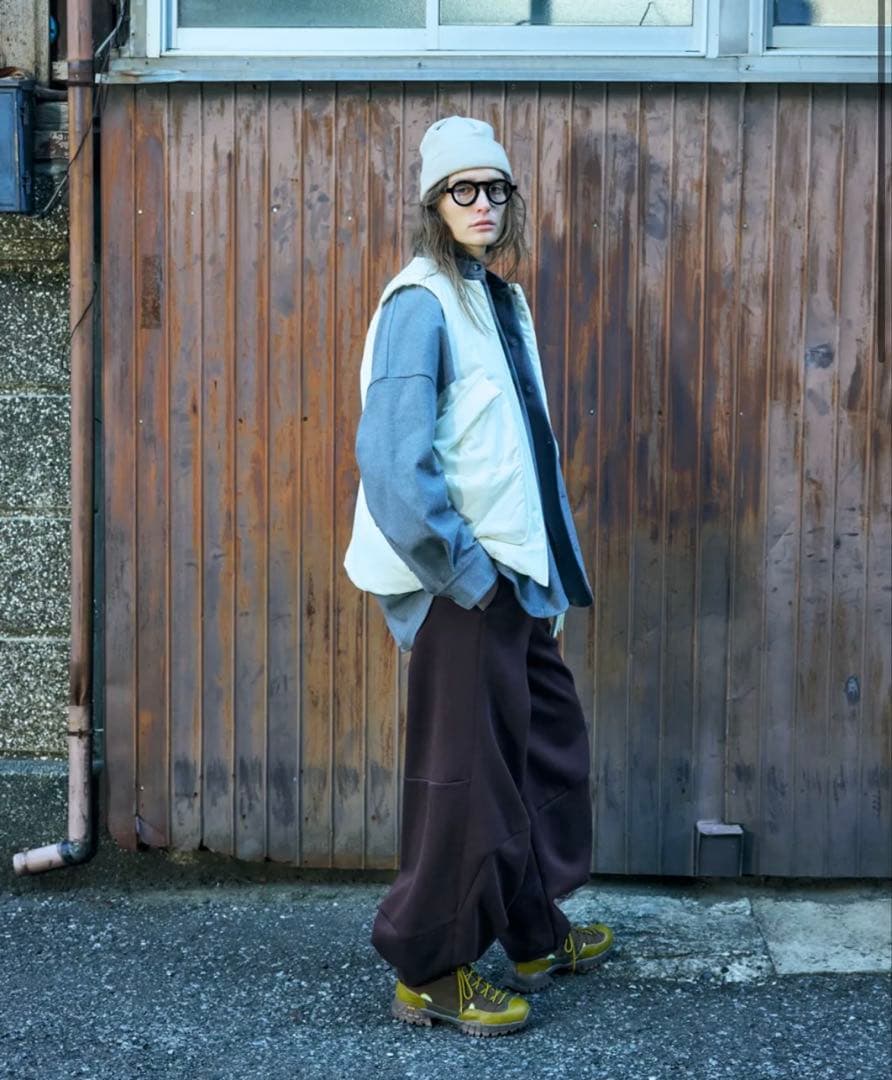 新品　ナゴンスタンス　drape cocoon pants nagonstans