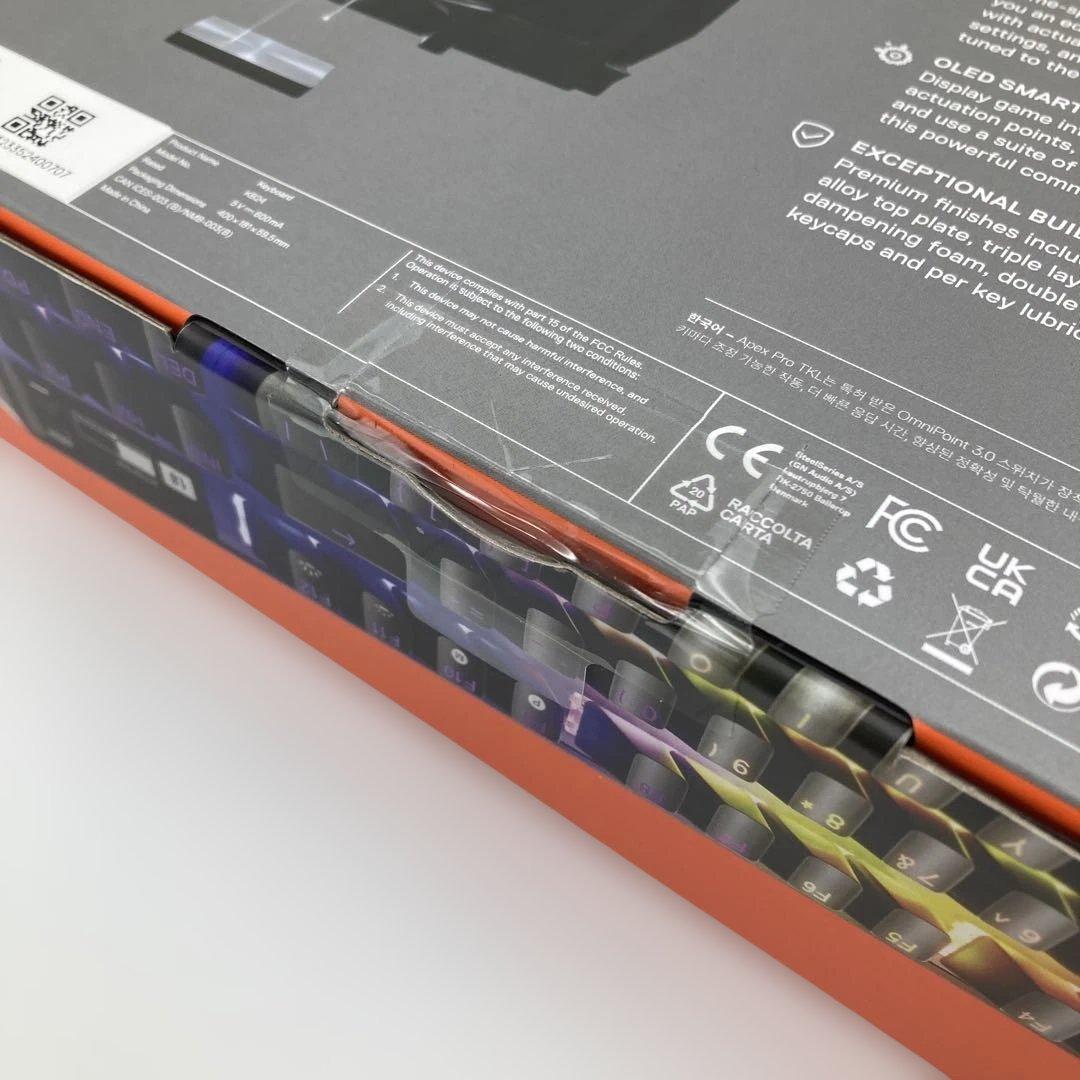 【新品未開封】steelseries APEX PRO TKL gen3