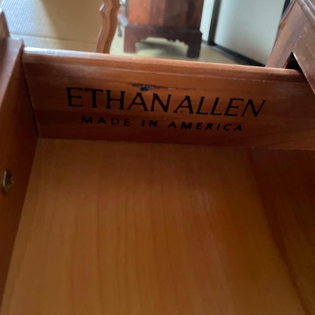 THAN ALLEN (イーセンアーレン) ナイトチェスト ダークブラウン 4段