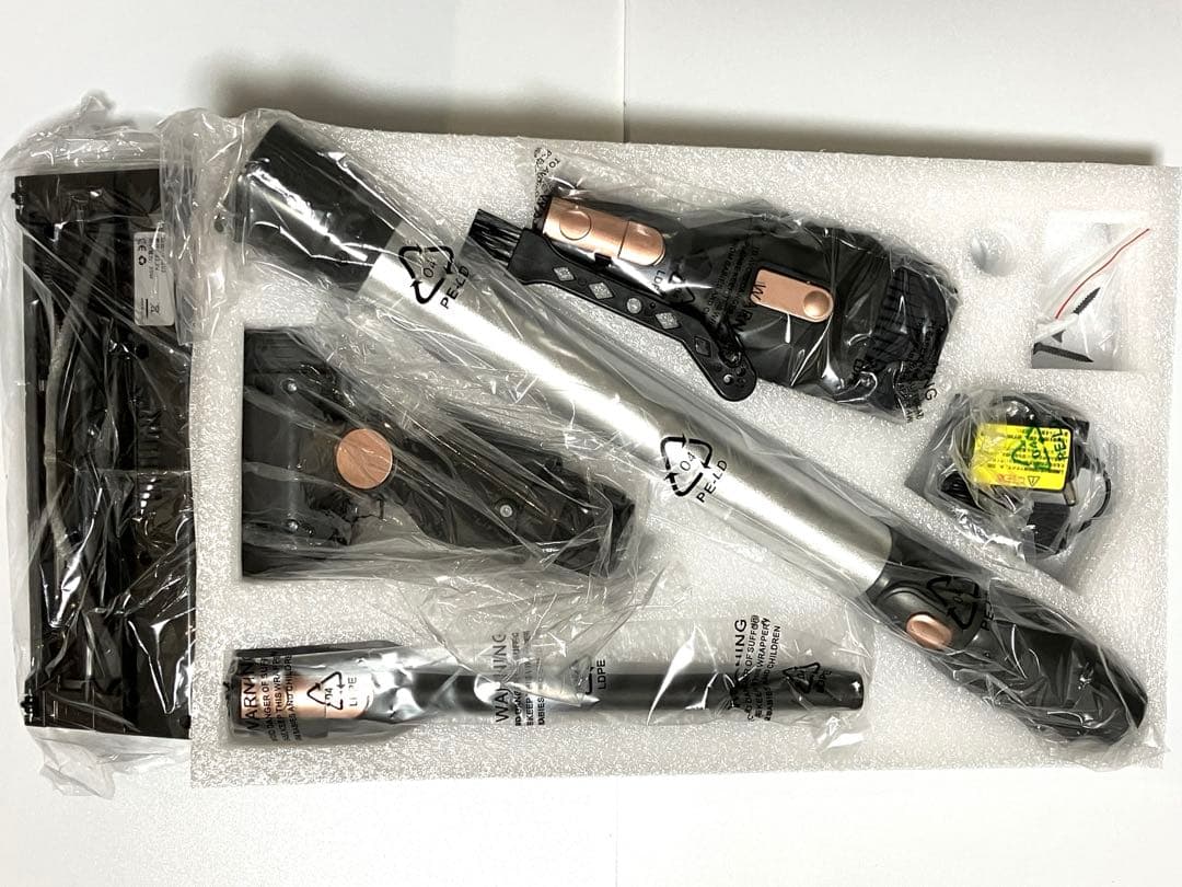 掃除機 コードレス 90Kpa 強力吸引 グリーンLED 自立式 サイクロン