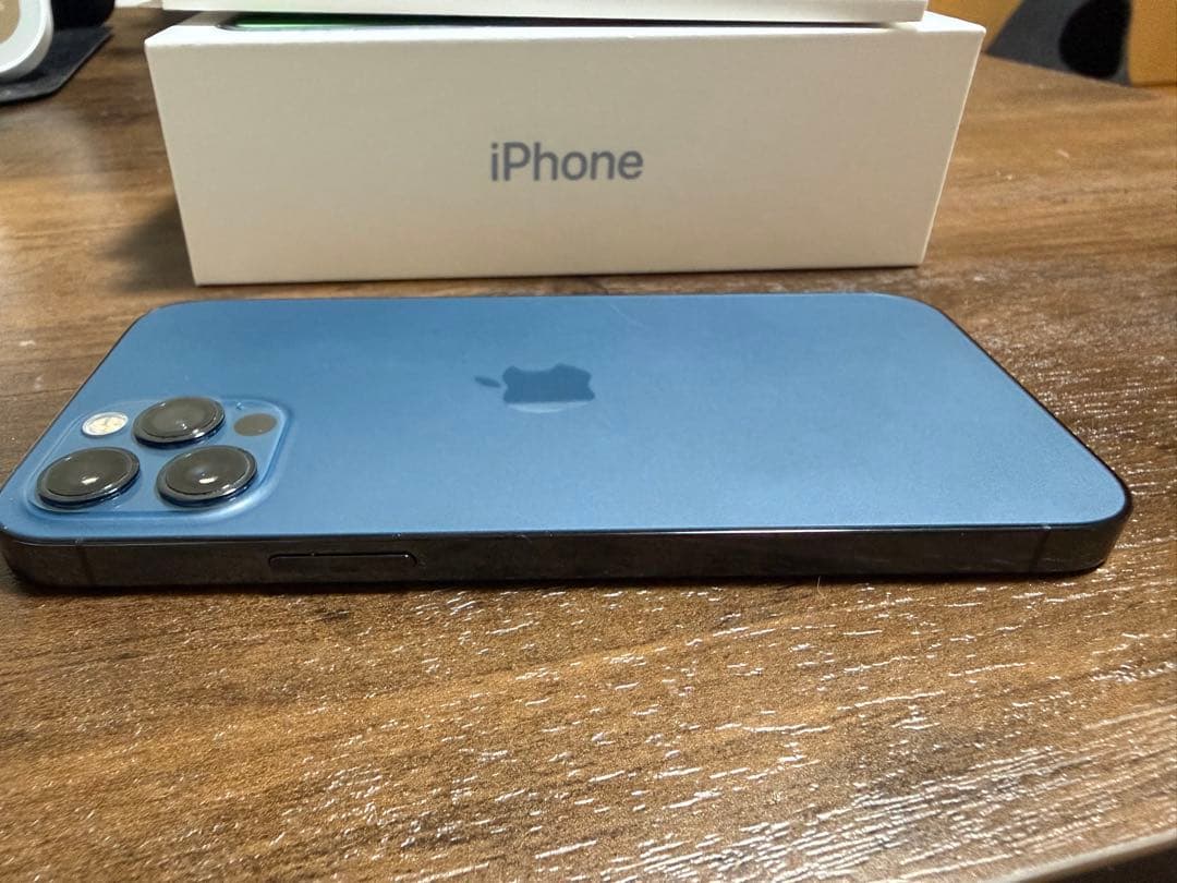 iPhone12Pro 128GB パシフィックブルー SIMフリー 美品事故無