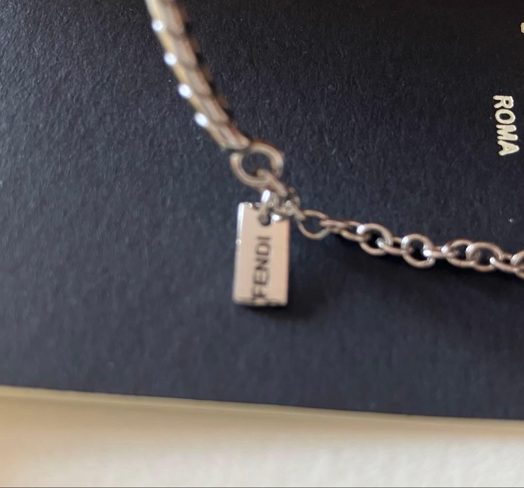 ロ*ロ様 FENDI フェンディ FFロゴ バゲットバングル ブレスレット レデ