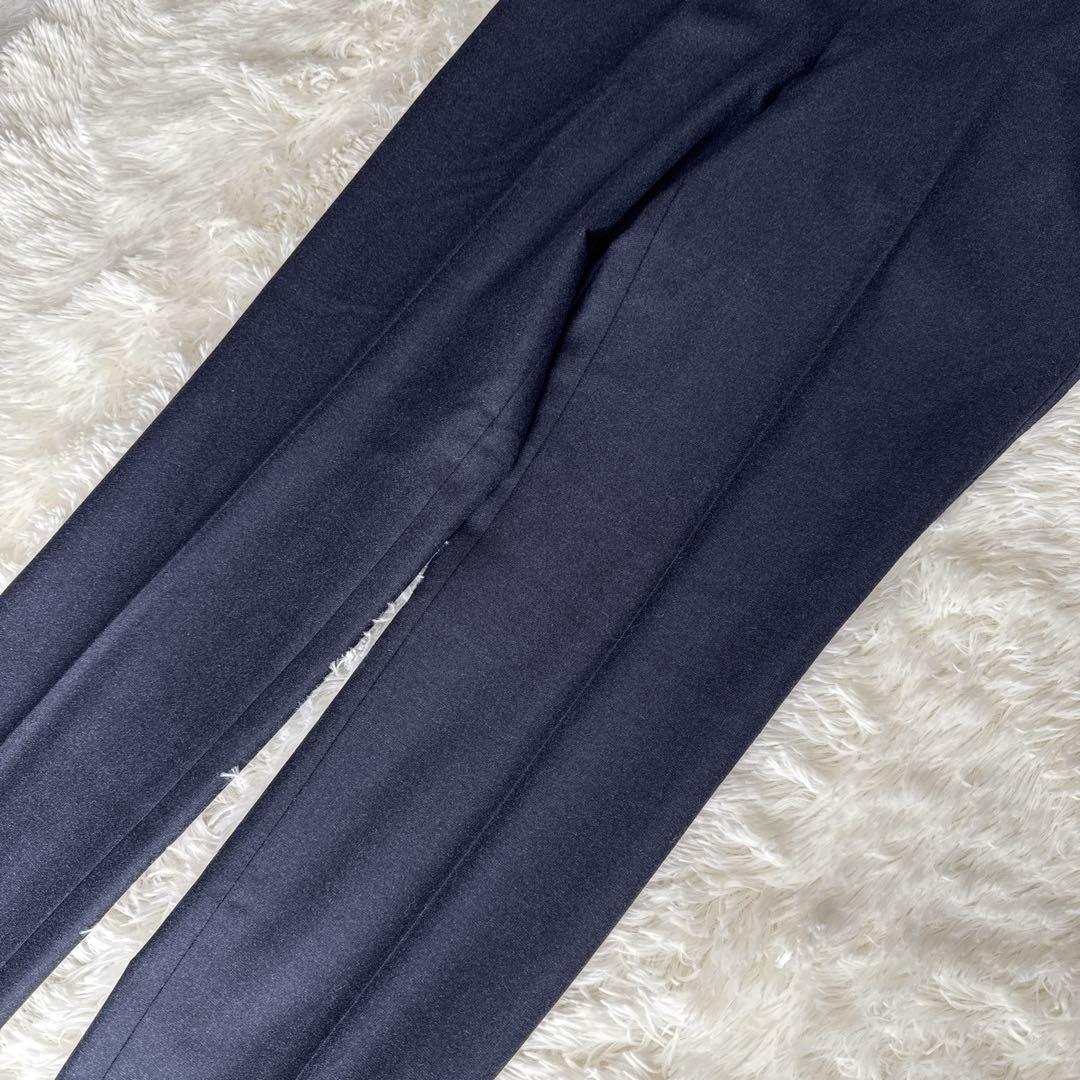 新品未使用⭐️ユニバーサルランゲージ　カノニコ　スラックス ネイビー L 82cm