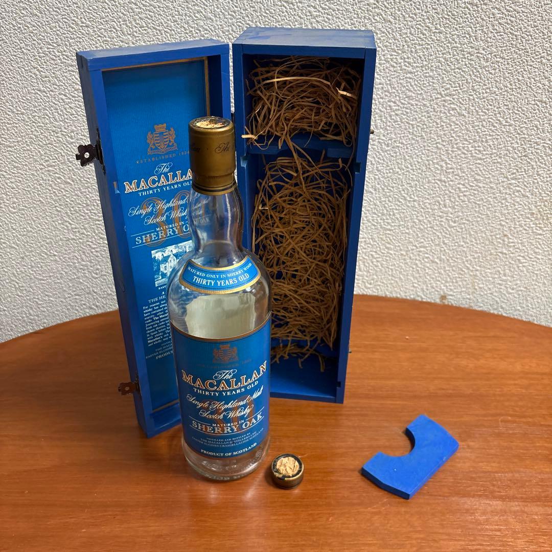 The Macallan 30 Years Old シェリーオーク 750空瓶