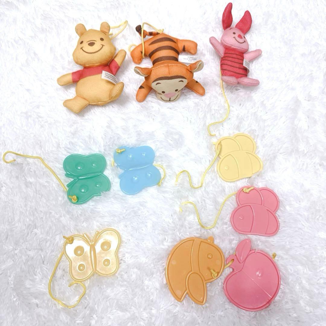 【極美品】くまのプーさん えらべる回転6WAYジムにへんしんメリー プーメリー②