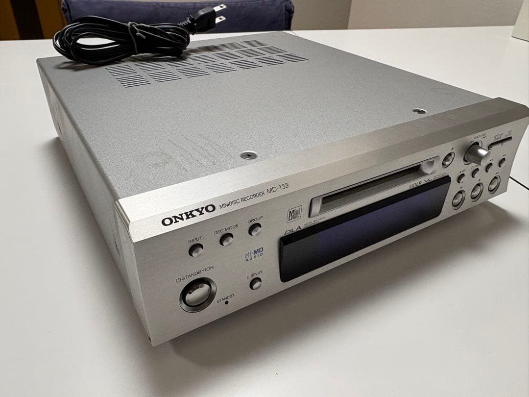 ONKYO INTEC275 MDデッキ Hi-MD対応 シルバー MD-133