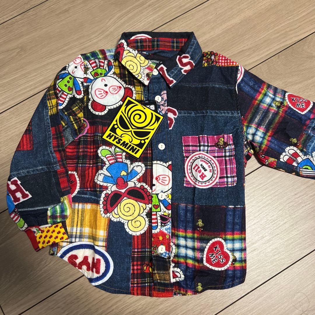 断*離様 ヒスミニ パッチワークシャツ新品タグ付き