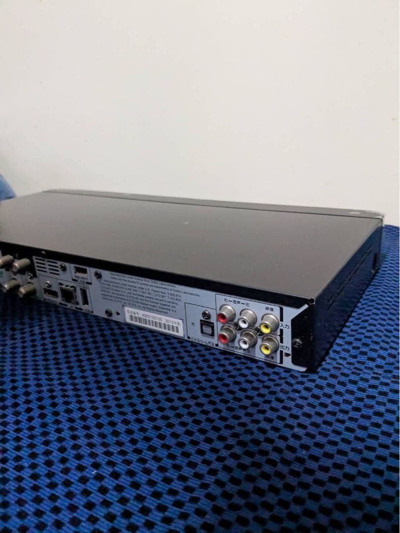 16 TOSHIBA ブルーレイレコーダー 本体 リモコン付き