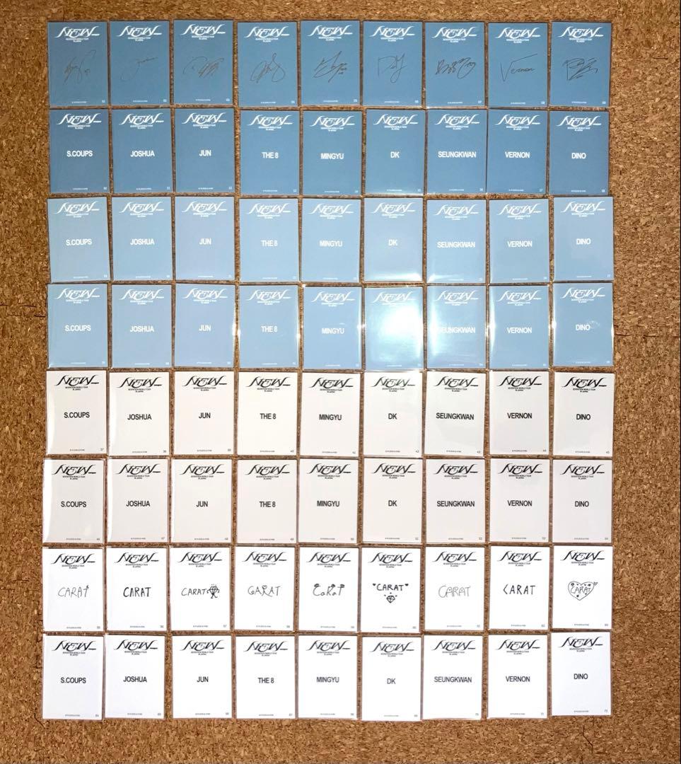 SEVENTEEN セブチ NEW JAPAN トレカ　72枚コンプ