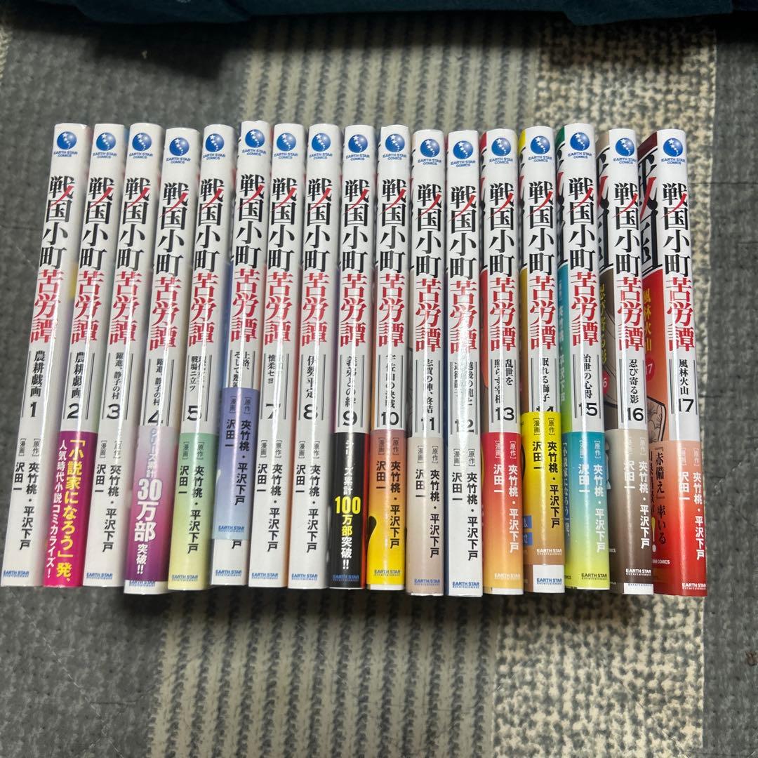 戦国小町苦労譚 全17巻セットいまさん専用です。