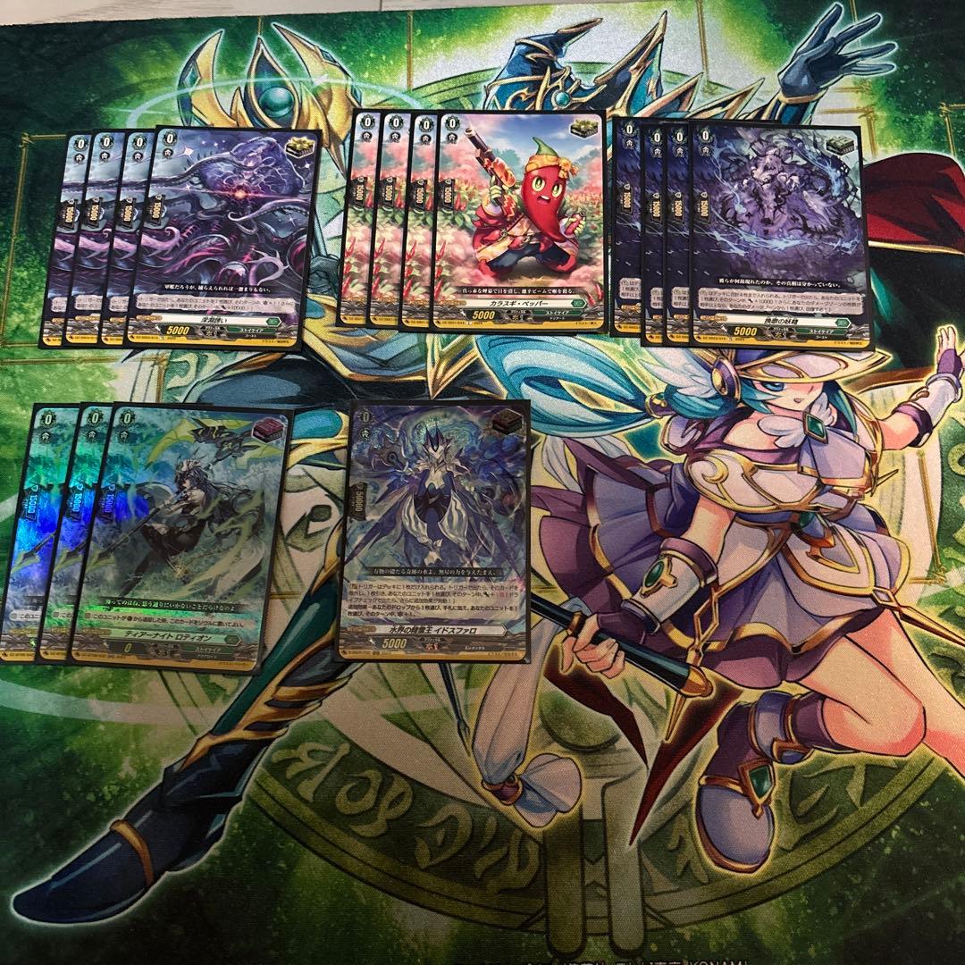 ナイトローゼ　デッキ　デッキパーツ付き