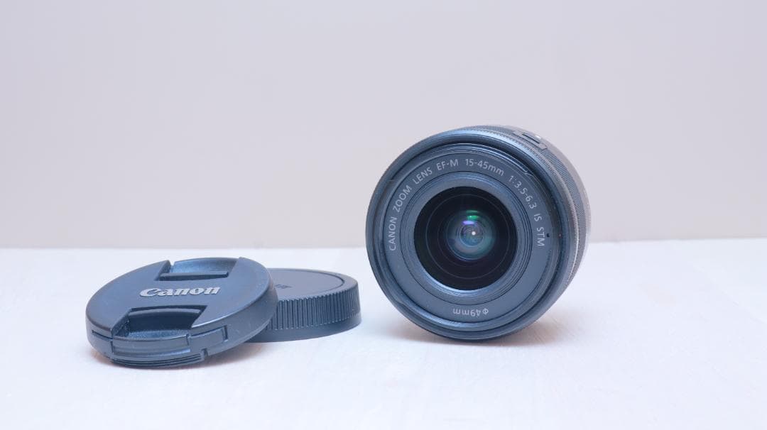 実用美品！EF-M 15-45 F3.5-6.3 IS STM